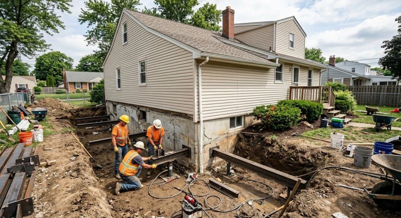 Foundation Repair in North Bergen, NJ