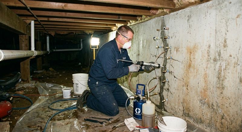 Basement Foundation Repair in Elizabeth, NJ
