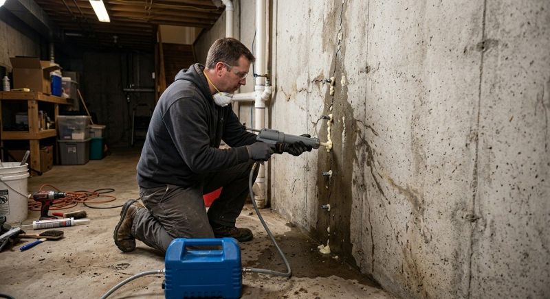 Basement Foundation Repair in Hewlett, NY