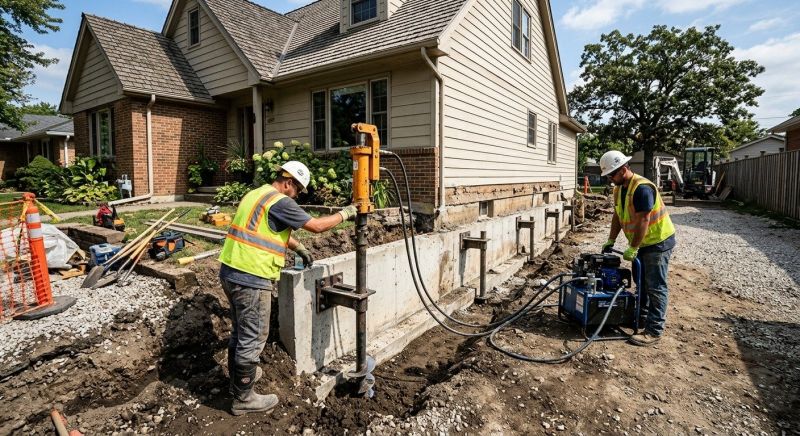 Basement Stabilization in North Bergen, NJ