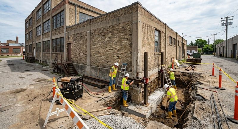 Building Foundation Repair in Dumont, NJ