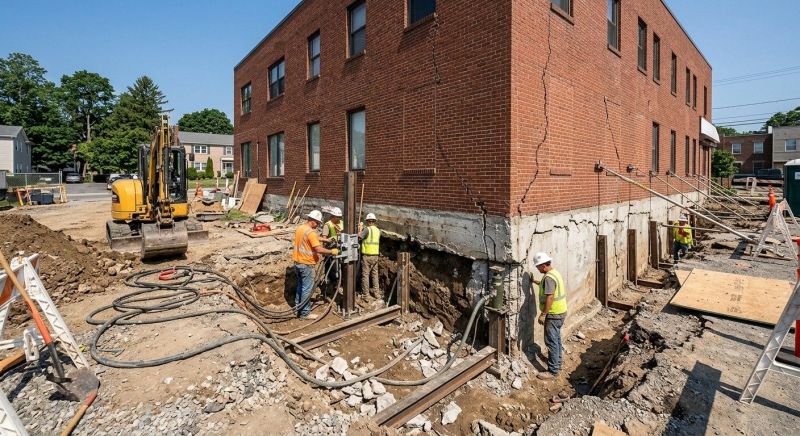 Building Foundation Repair in Far Rockaway, NY