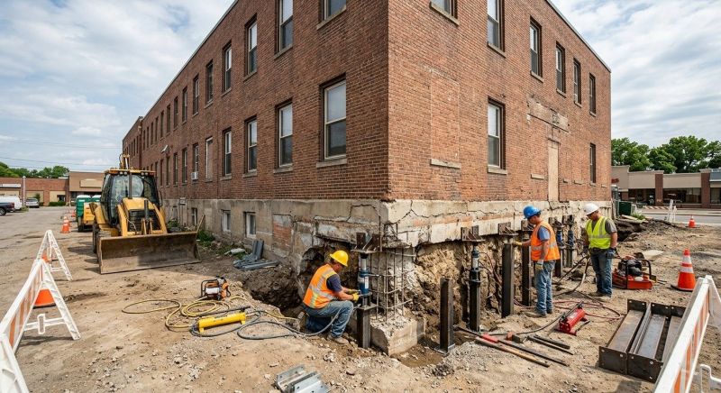 Commercial Foundation Repair in North Bergen, NJ
