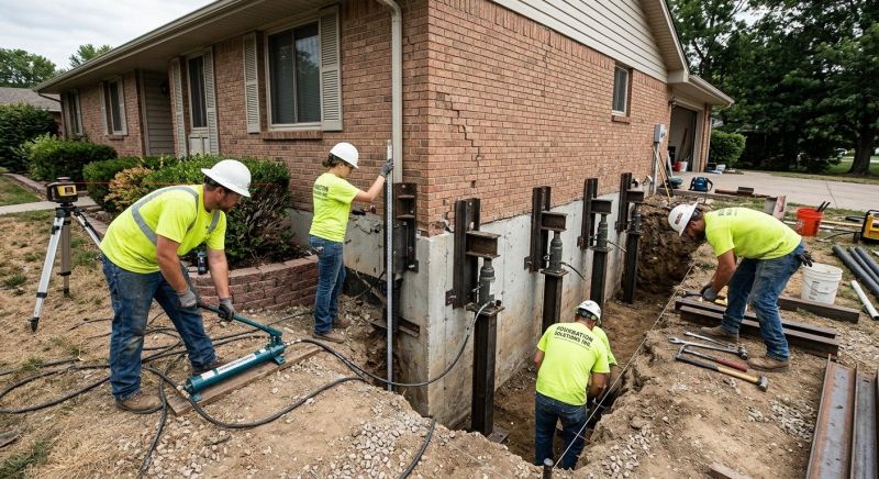Concrete Foundation Leveling in Cranford, NJ
