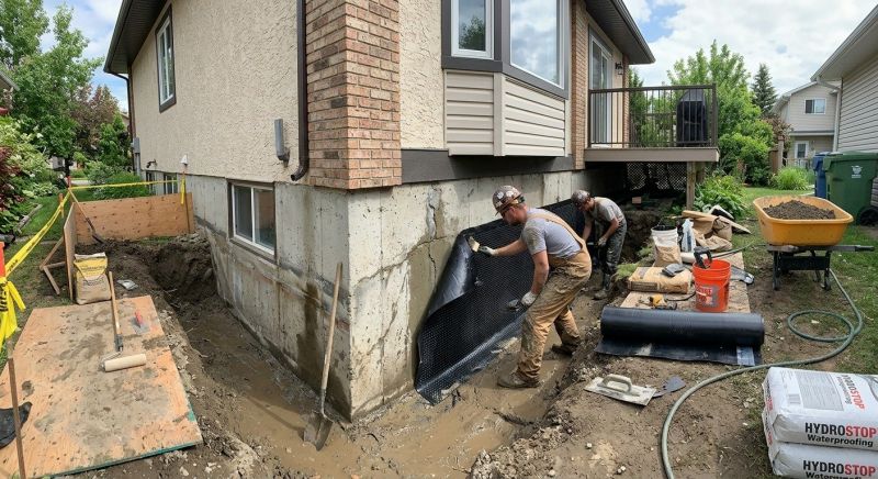 Concrete Foundation Repair in Garden City, NY