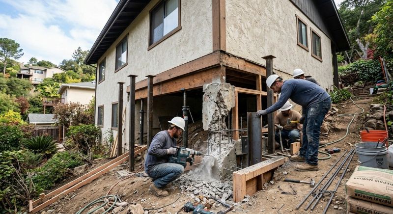Concrete Foundation Repair in Green Village, NJ