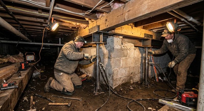 Concrete Foundation Repair in Hackensack, NJ