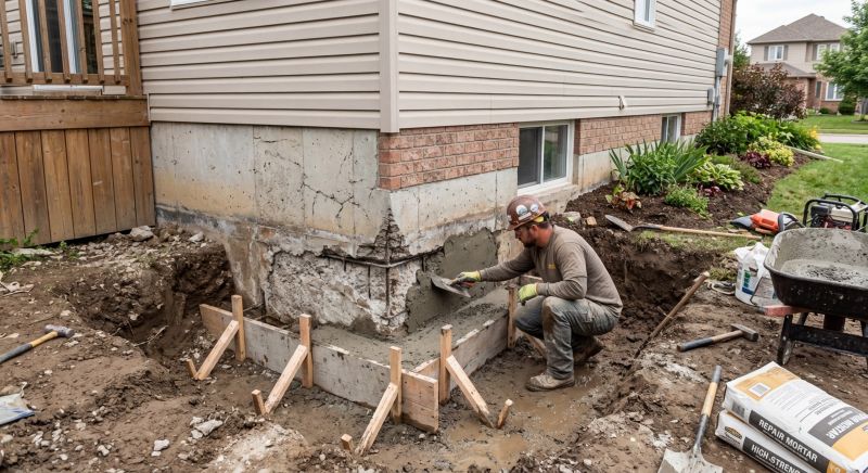 Concrete Foundation Repair in Jersey City, NJ