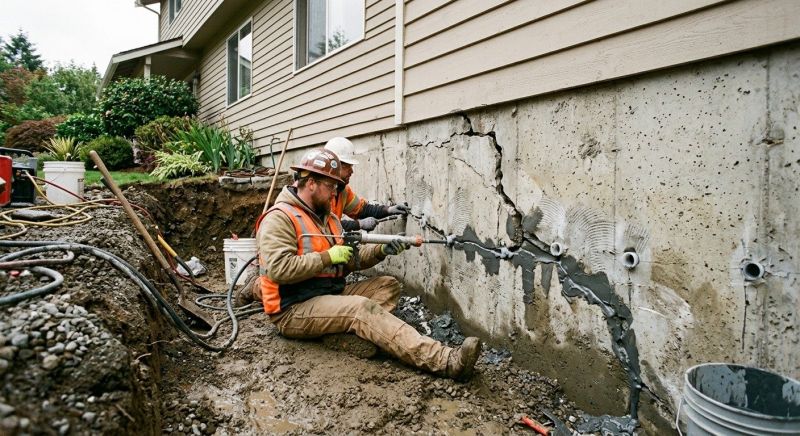 Cracked Foundation Repair in Brooklyn, NY
