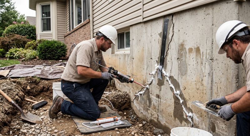 Cracked Foundation Repair in New City, NY