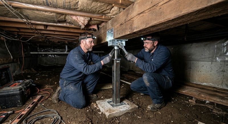 Crawlspace Foundation Repair in Bayonne, NJ