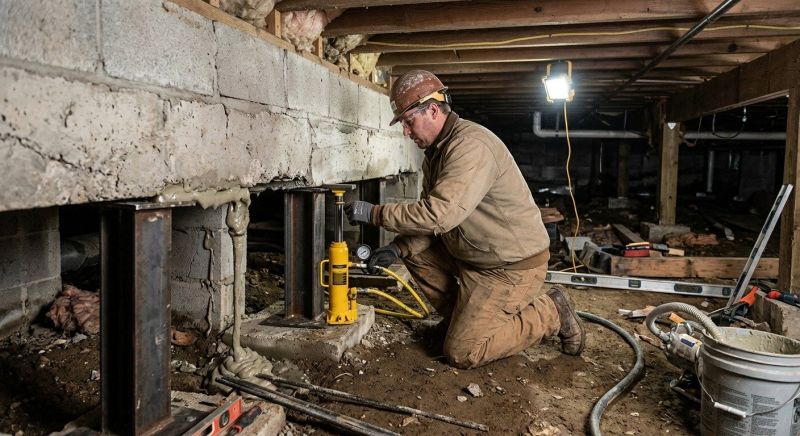Crawlspace Foundation Repair in North Bergen, NJ