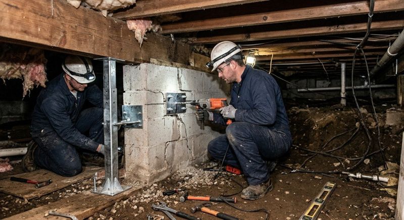 Crawlspace Foundation Repair in Oceanside, NY
