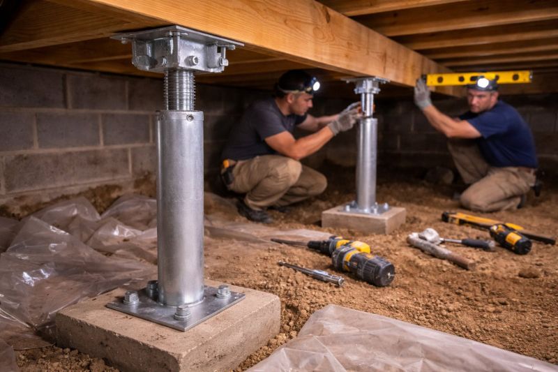 Crawlspace Structural Repair in North Bergen, NJ