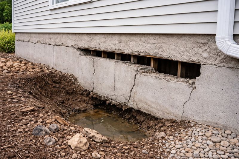 Foundation Damage Repair in Irvington, NY