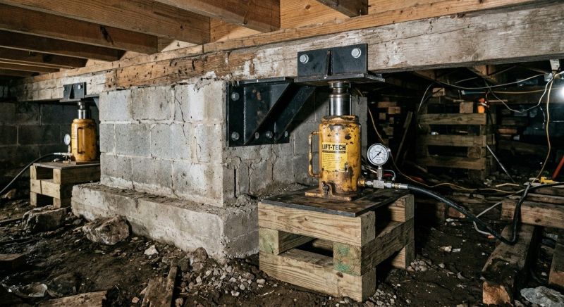 Foundation Jacking in Chatham, NJ