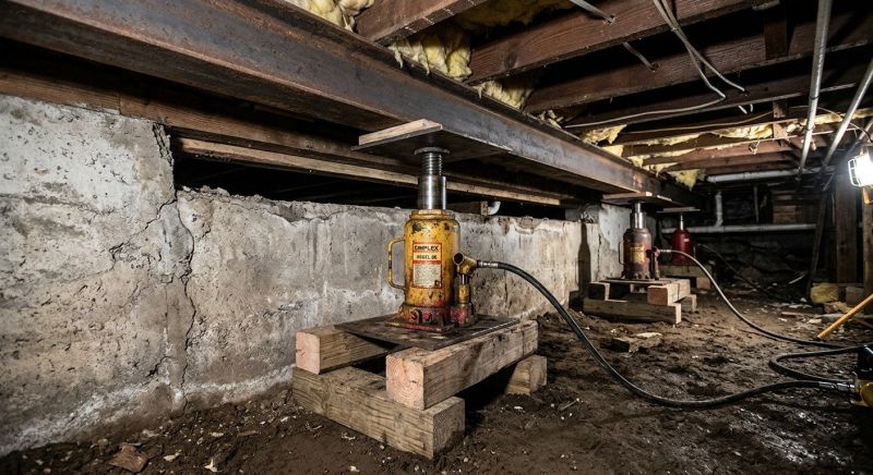Foundation Jacking in Clifton, NJ