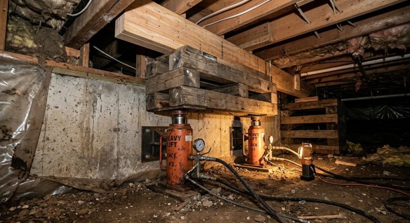 Foundation Jacking in Colonia, NJ