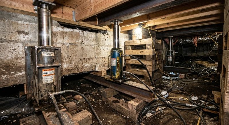 Foundation Jacking in Hillside, NJ