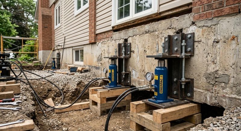Foundation Jacking in Livingston, NJ