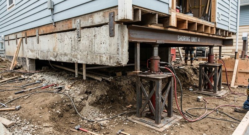 Foundation Jacking in Long Island, NY