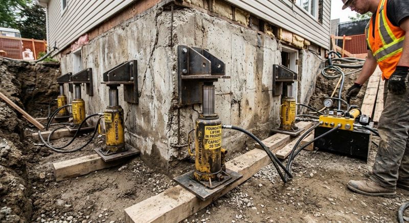 Foundation Jacking in Ozone Park, NY