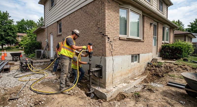 Foundation Lifting in Alpine, NJ