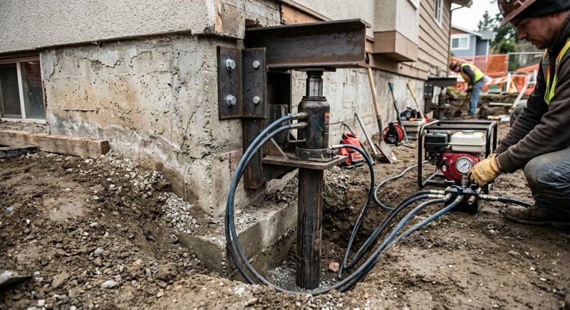 Foundation Lifting in Bellerose, NY