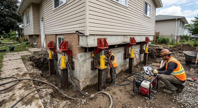 Foundation Lifting in East Orange, NJ