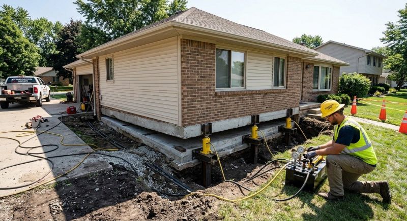 Foundation Lifting in Gillette, NJ