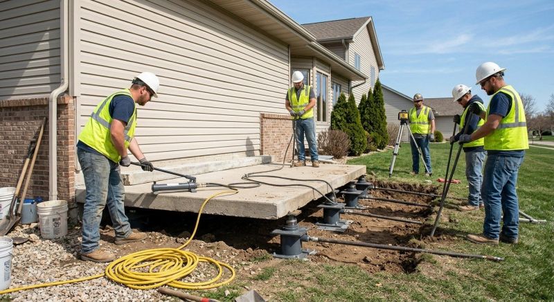 Foundation Lifting in New Hyde Park, NY