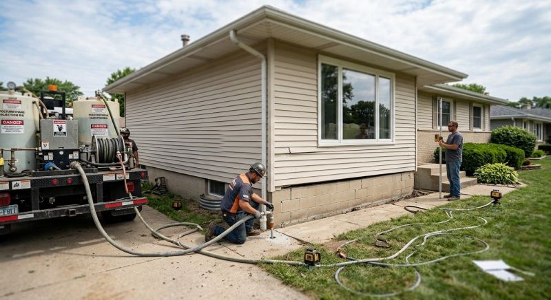 Foundation Lifting in Scarsdale, NY