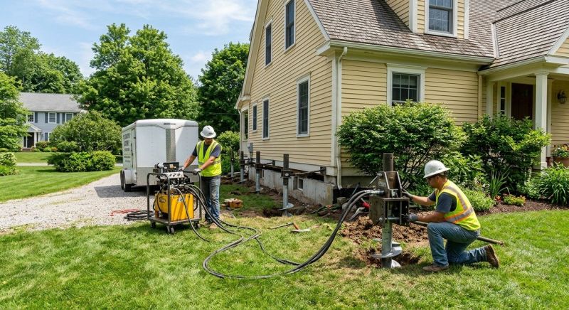 Foundation Lifting in West Hempstead, NY