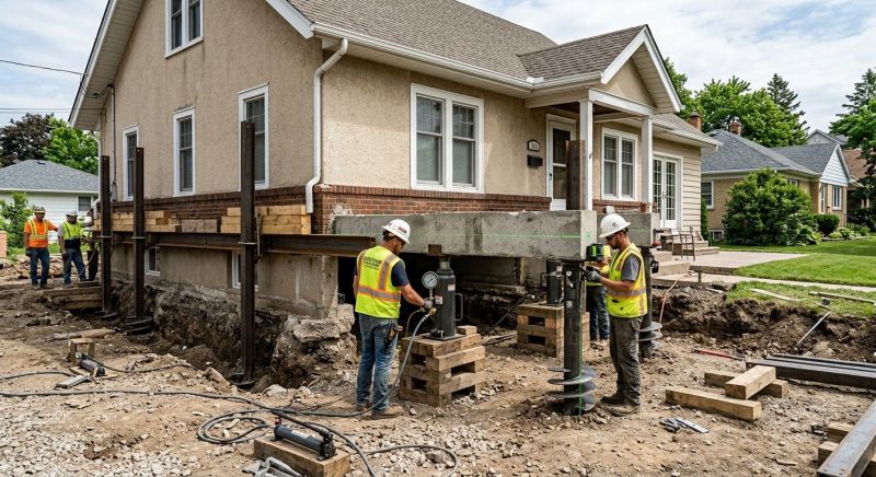 Foundation Releveling in North Bergen, NJ