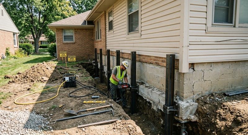 Foundation Renovation in North Bergen, NJ
