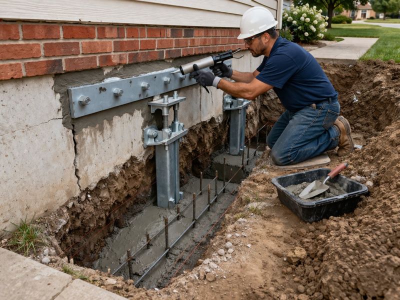Foundation Repair in Bergenfield, NJ