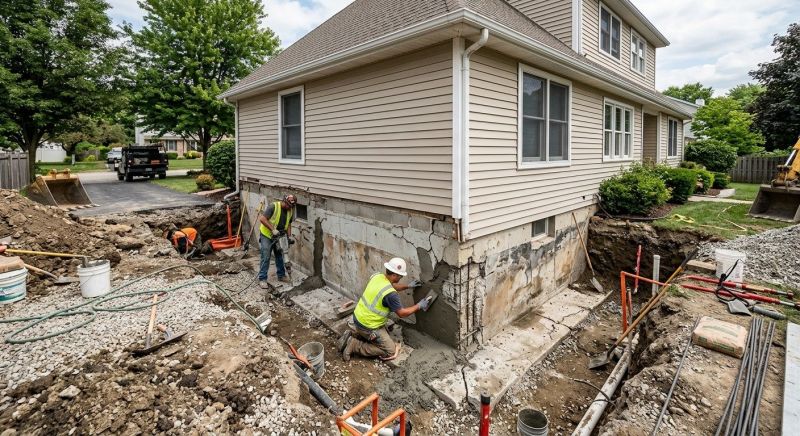 Foundation Restoration in North Bergen, NJ