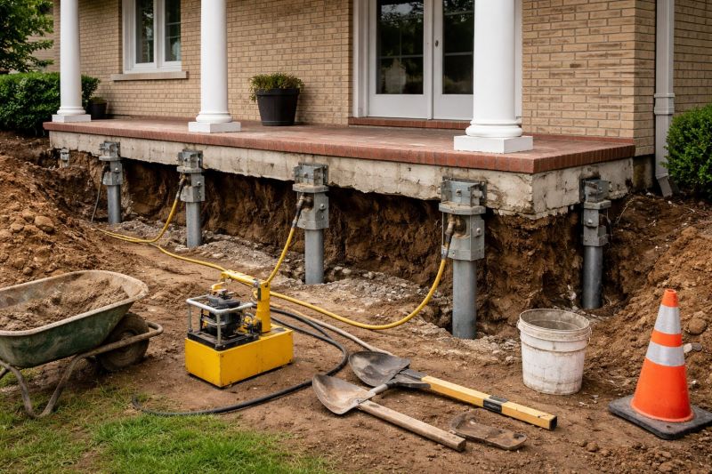 Foundation Stabilizing in Ardsley, NY