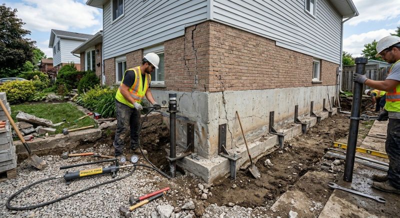 Foundation Stabilizing in Bayonne, NJ