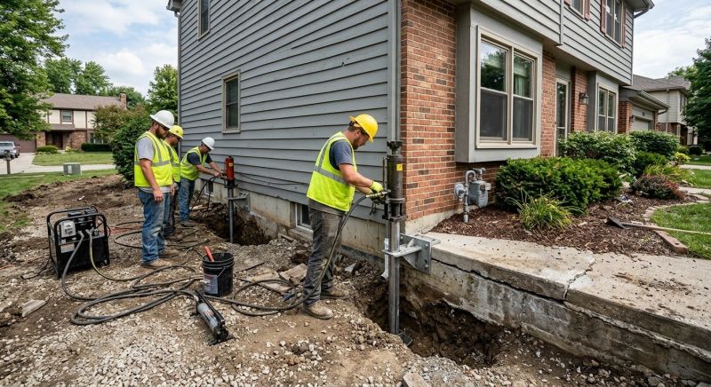 Foundation Stabilizing in Colonia, NJ