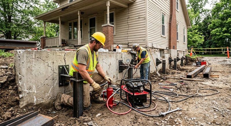 Foundation Stabilizing in Colonia, NJ