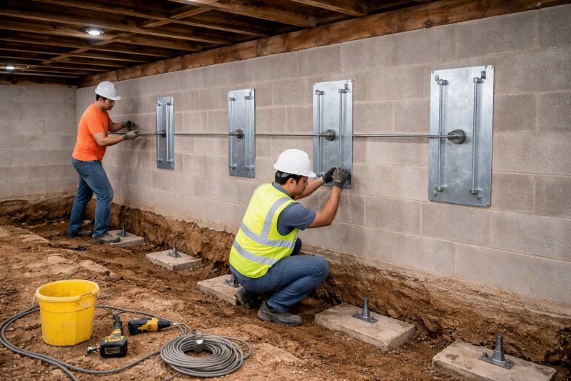 Foundation Stabilizing in Cranford, NJ