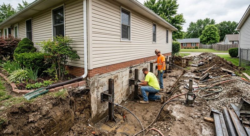 Foundation Stabilizing in New City, NY