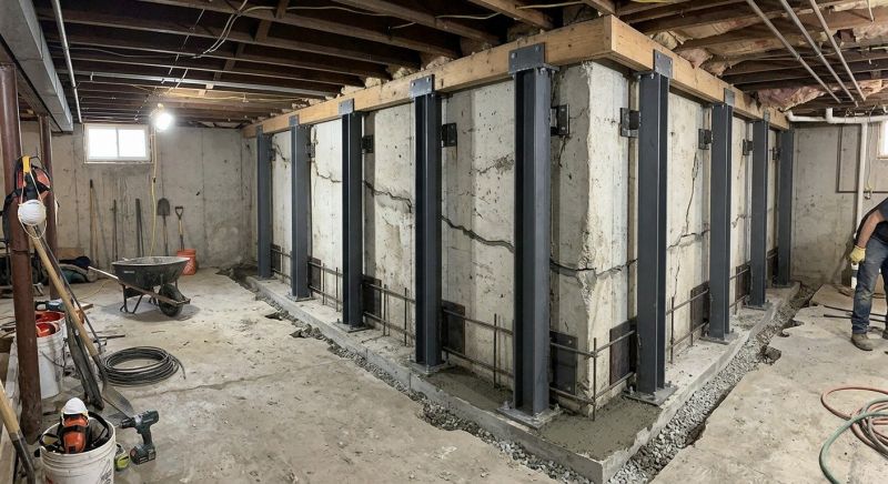 Foundation Strengthening in North Bergen, NJ