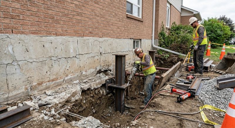 Foundation Structural Repair in Hillside, NJ