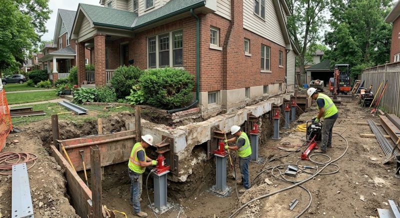 Foundation Underpinning in North Bergen, NJ