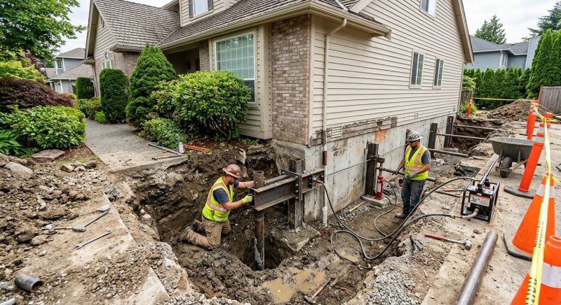 Home Foundation Repair in Irvington, NJ