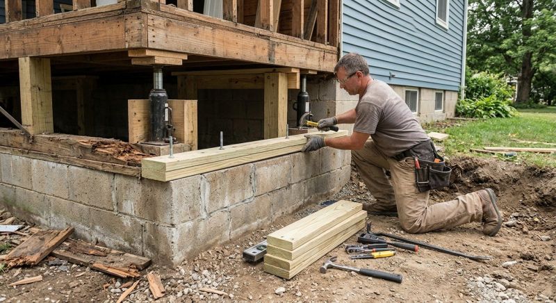 House Foundation Repair in Bronxville, NY