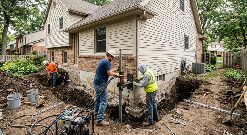 House Foundation Repair in Oceanside, NY