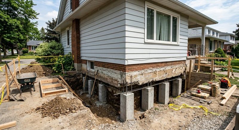House Underpinning in North Bergen, NJ